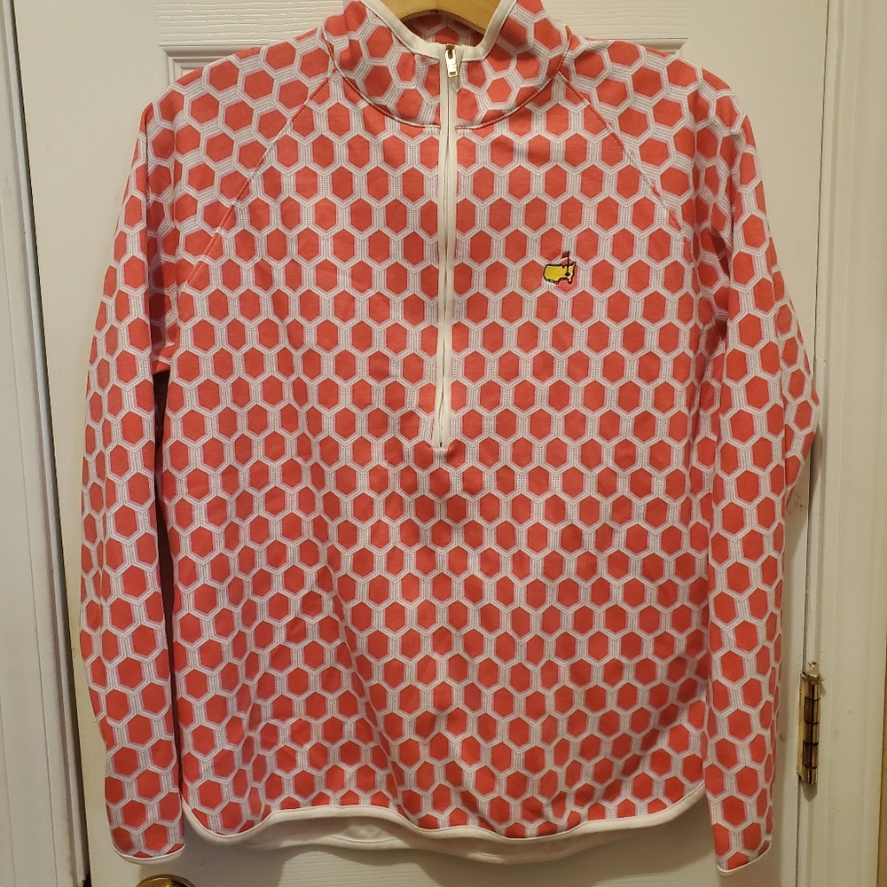 Large Masters Magnolia Lane womens golf pullover